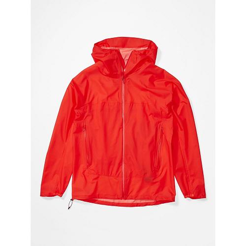 Marmot Rain Jacket Red NZ - Bantamweight Jackets Mens NZ5710286